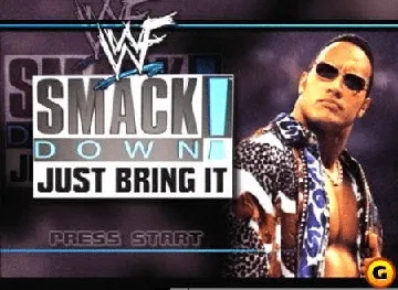 WWF SmackDown! Just Bring It screen shot game playing